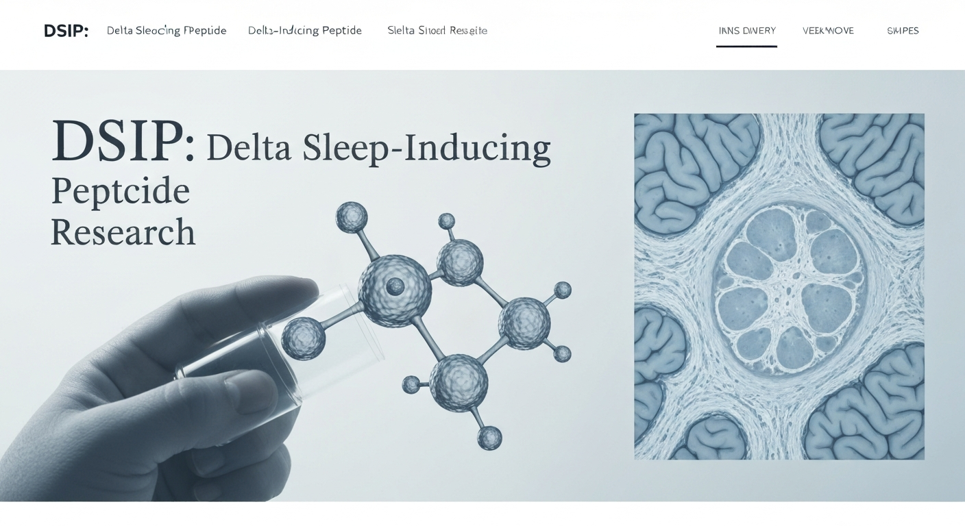 DSIP: Delta Sleep-Inducing Peptide Research Guide